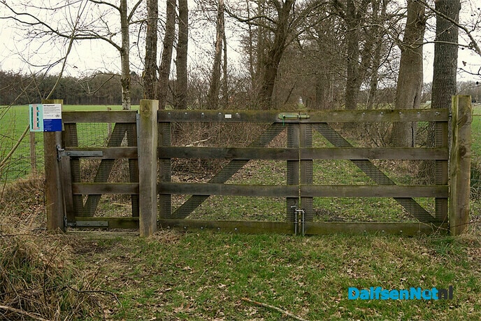 Het (kippen)wandelpad - Foto: Paul Scholten
