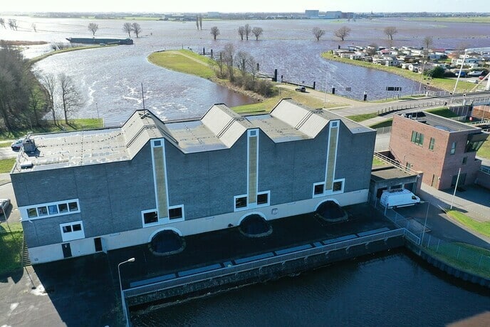 Dalende trend waterstand Vecht zet door - Foto: Ingezonden foto