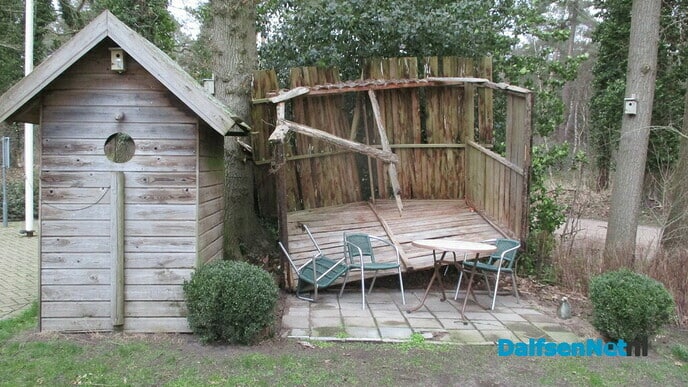 Stormschade, hoofdzakelijk omgewaaide bomen - Foto: Wim