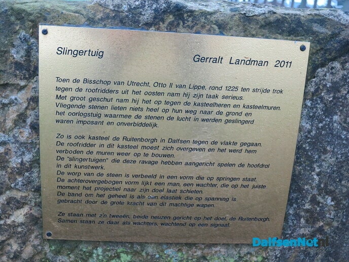 Historie aan de Ruitenborghweg - Foto: Wim