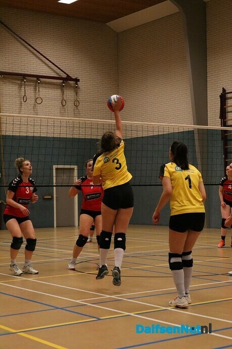 Dalvo Dames 1 eerste competitiewedstrijd gespeeld - Foto: Ingezonden foto
