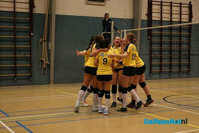 Dalvo Dames 1 eerste competitiewedstrijd gespeeld - Foto: Ingezonden foto