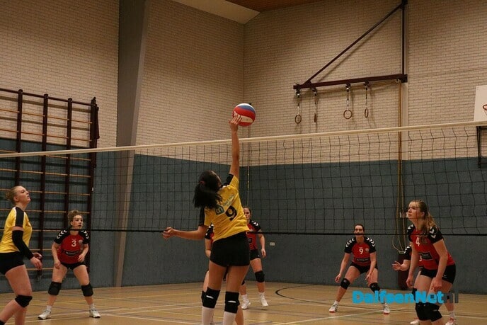 Dalvo Dames 1 eerste competitiewedstrijd gespeeld - Foto: Ingezonden foto