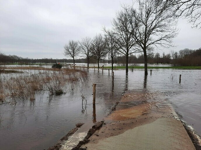 Update fietspad van en naar Vilsteren afgesloten - Foto: Ingezonden foto