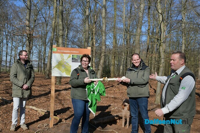 Opening Hondenspeelbos Punthorst - Foto: Johan Bokma