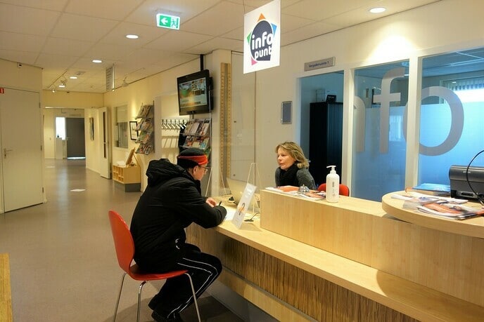 Infopunten: voor veel vragen - Foto: Gemeente Dalfsen