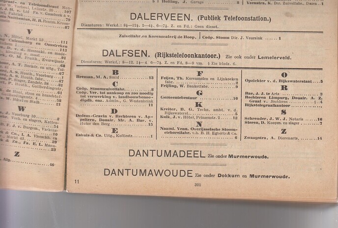 Telefoongids 1926