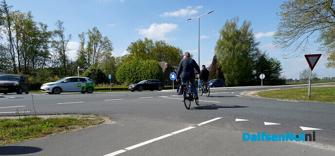 Kruispunt Driessen onveilig voor overstekende fietsers (vervolg) - Foto: Paul Scholten