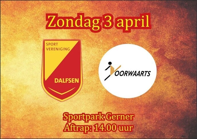 SV Dalfsen speelt thuis tegen Voorwaarts Twello - Foto: Ingezonden foto