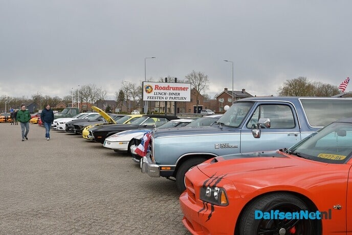American car show bij de Roadrunner - Foto: Johan Bokma