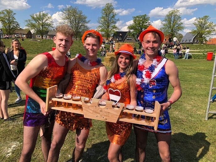 Oranjefeesten Dalfsen in volle gang - Foto: Eigen geleverde foto