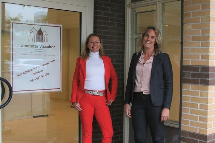 Jess makelaardij en Jeanette Visscher makelaars gaan samen - Foto: Ingezonden foto