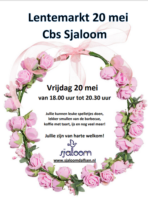 Lentemarkt 20 mei Sjaloom Dalfsen