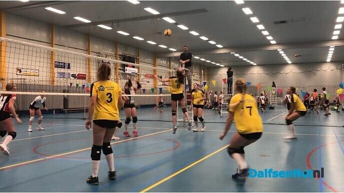 Dalvo Dames 1 speelt laatste competitiewedstrijd - Foto: Ingezonden foto