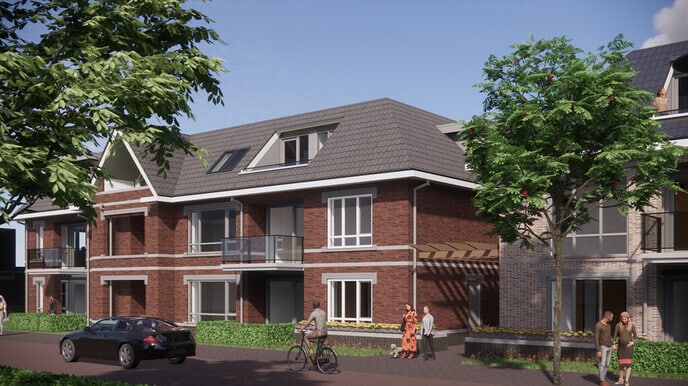 24 koopappartementen in Nieuwleusen-Noord