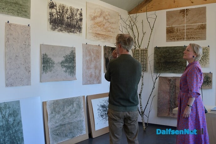 Kunst om Dalfsen een groot succes! - Foto: Johan Bokma