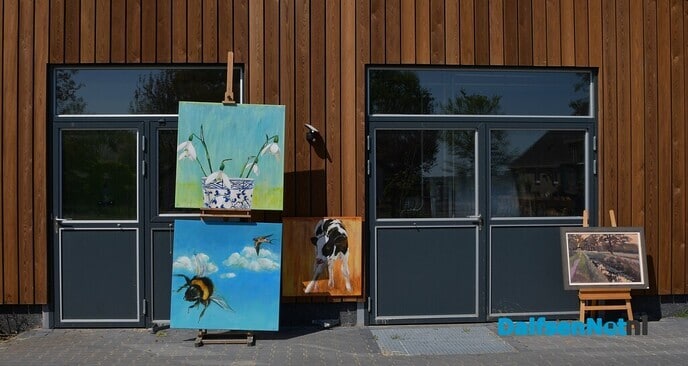 Kunst om Dalfsen een groot succes! - Foto: Johan Bokma