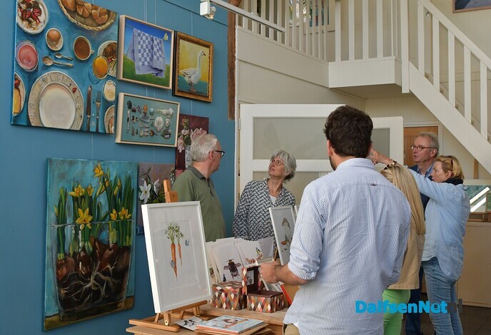 Kunst om Dalfsen een groot succes! - Foto: Johan Bokma