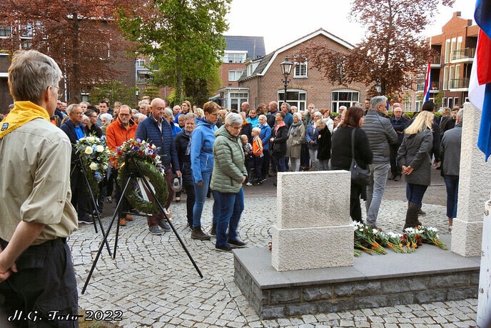 4 Mei herdenking Nieuwleusen