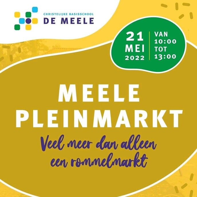 Meele- Plein- Markt zaterdag 21 mei