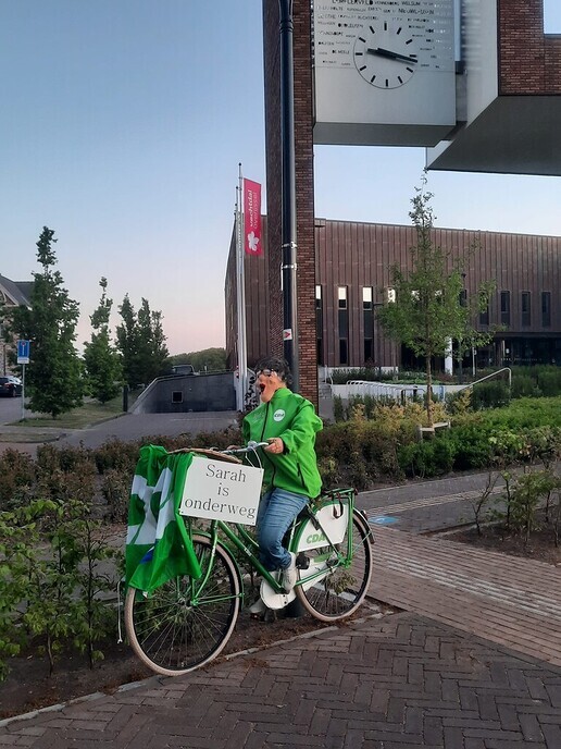 Sarah is nog steeds onderweg - Foto: Ingezonden foto