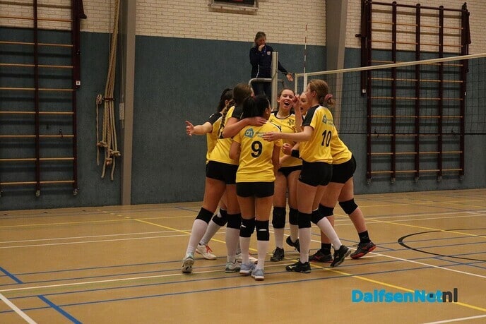 Dalvo Dames 1 speelt laatste competitiewedstrijd - Foto: Ingezonden foto