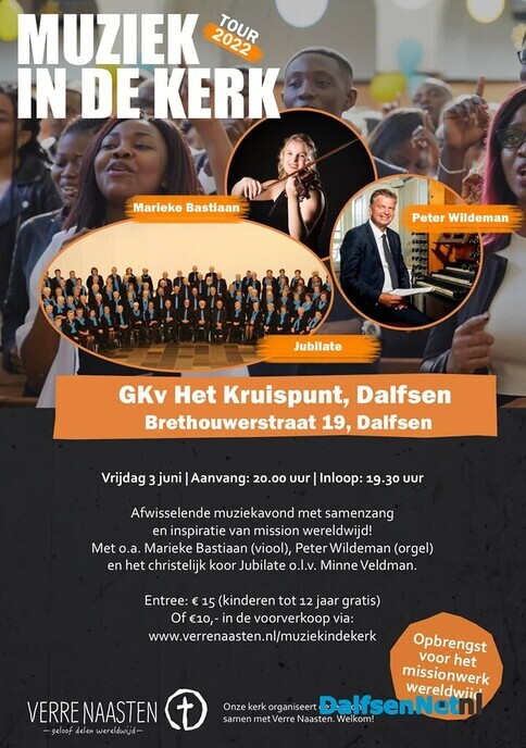 Muziek in de Kerk - Foto: Ingezonden foto