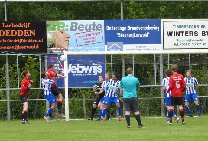 USV totaal overklast door Steenwijkerwold (6-0) - Foto: Ingezonden foto