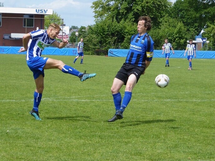 Routiniers helpen USV aan punt tegen Trinitas (2-2) - Foto: Ingezonden foto