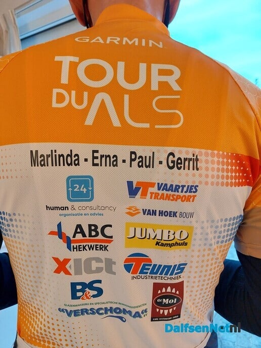 ALS Team Dalfsen strandt op de Mont Ventoux - Foto: Ingezonden foto