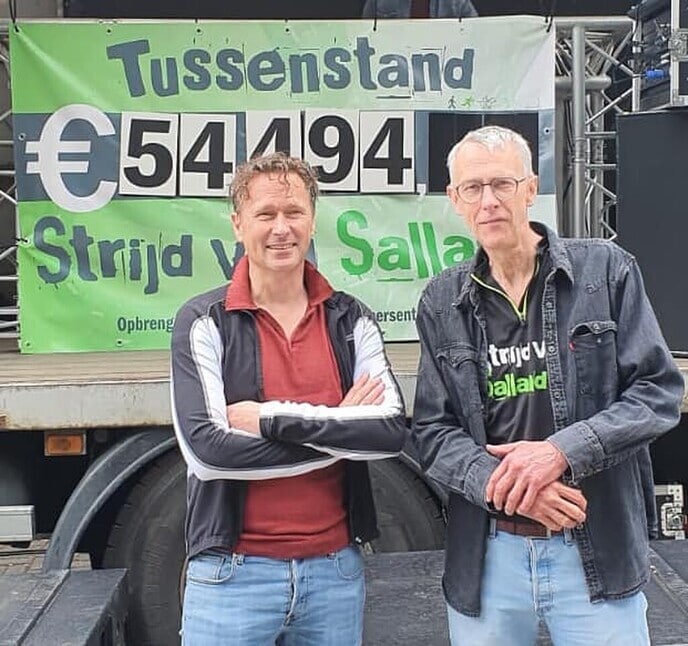 Meer dan een halve ton voor Strijd van Salland - Foto: Eigen geleverde foto