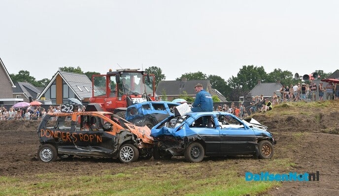 Een geslaagde dag bij de Autorodeo Oudleusen - Foto: Johan Bokma