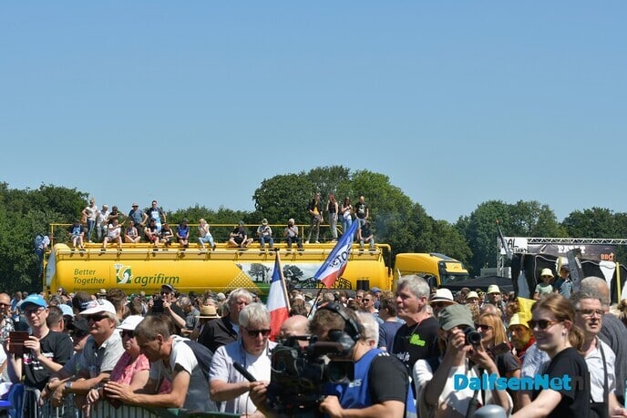 Rond de 60.000 demonstranten bij Boerenprotest in Stroe - Foto: Johan Bokma