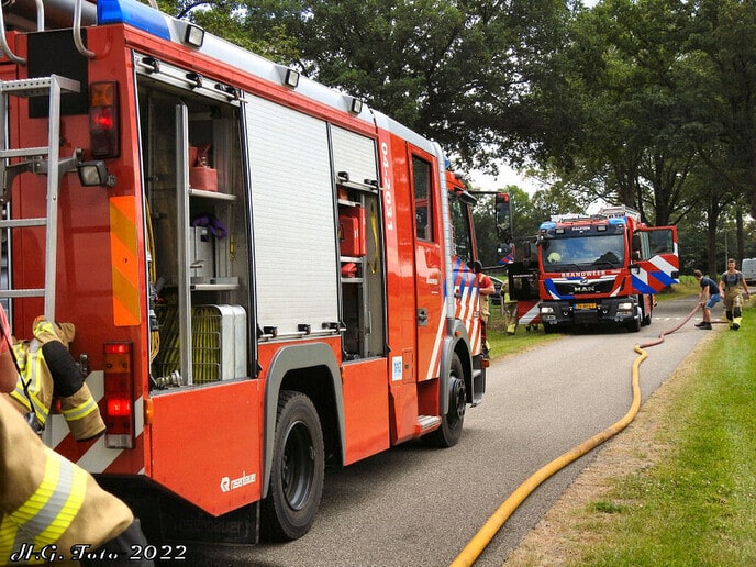 Shovel uitgebrand