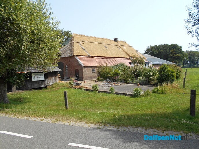 Voortgang riet dekken