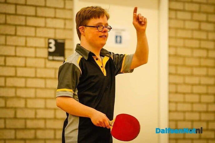 Special Olympics Tafeltennis - Foto: Ingezonden foto