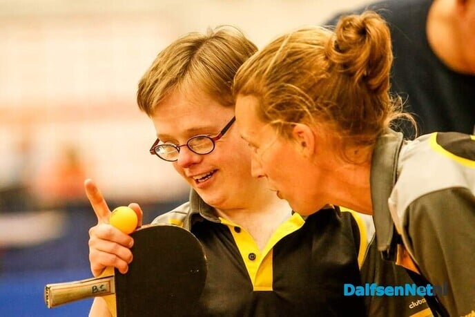 Special Olympics Tafeltennis - Foto: Ingezonden foto