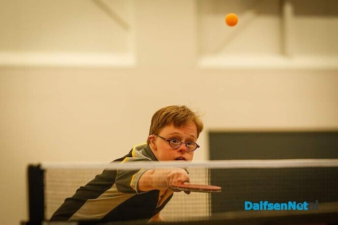 Special Olympics Tafeltennis - Foto: Ingezonden foto