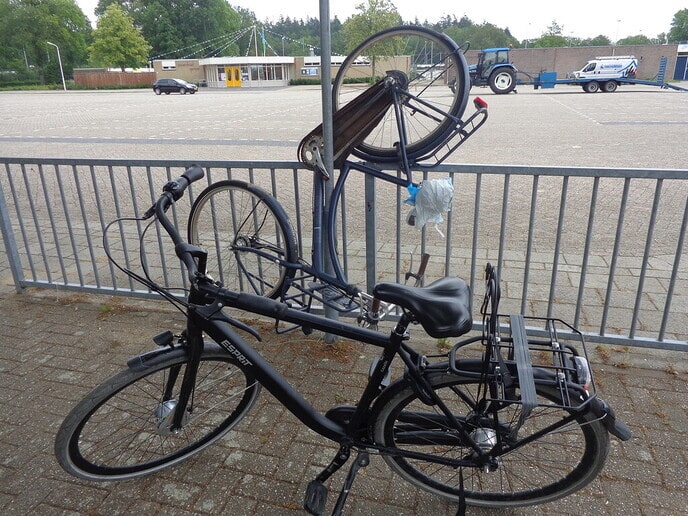 Hoe stal je een fiets? - Foto: Ingezonden foto