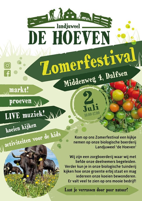 Zomerfestival op Landjuweel ‘de Hoeven’ - Foto: Ingezonden foto