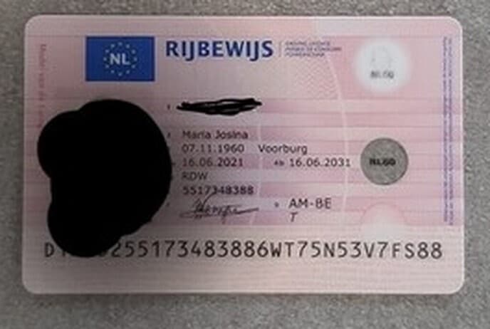 Rijbewijs gevonden