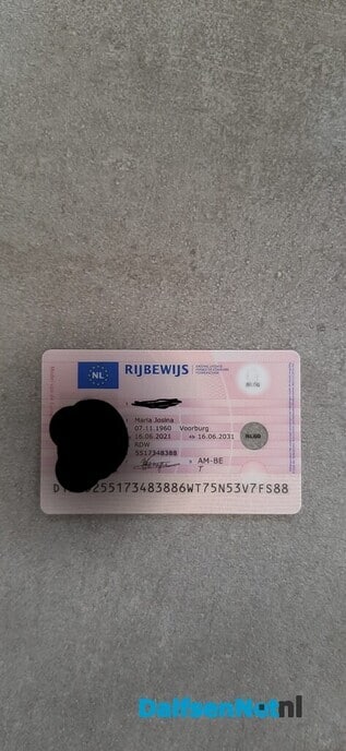 Rijbewijs gevonden - Foto: Ingezonden foto