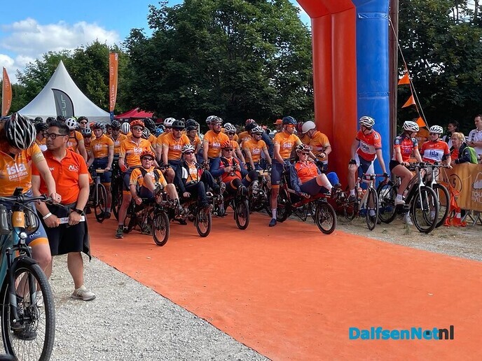 ALS Team Dalfsen strandt op de Mont Ventoux - Foto: Ingezonden foto