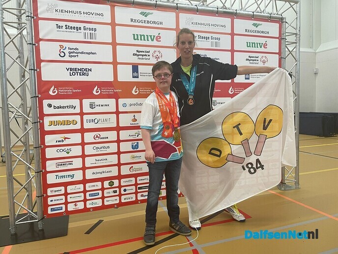 Special Olympics Tafeltennis - Foto: Ingezonden foto
