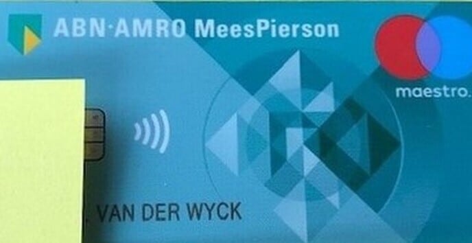 Bankpas gevonden