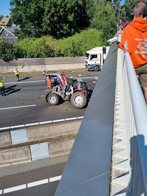 Rond de 60.000 demonstranten bij Boerenprotest in Stroe