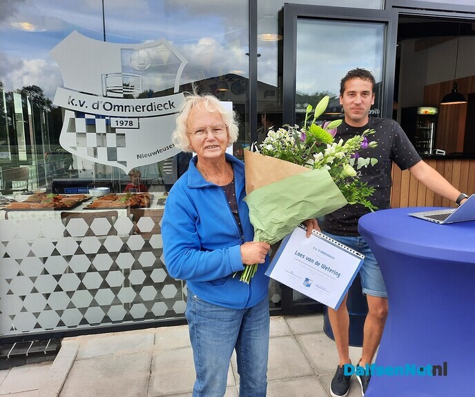 Erelidmaatschap Loes van de Wetering - Foto: Ingezonden foto