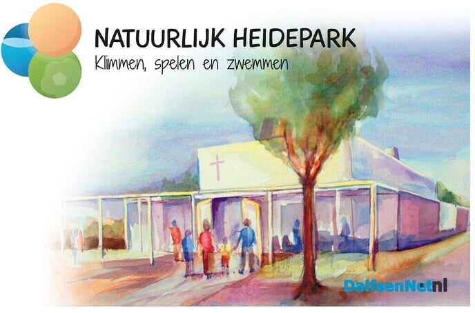 Openluchtdienst Brugkerk bij Zwembad Natuurlijk Heidepark - Foto: Ingezonden foto