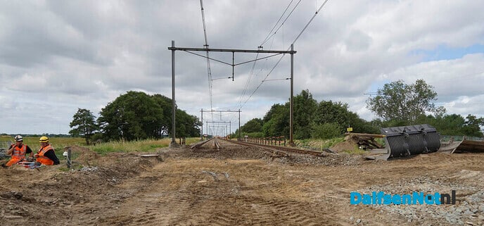 Spoorwegovergang Hessenweg verwijderd - Foto: Paul Scholten