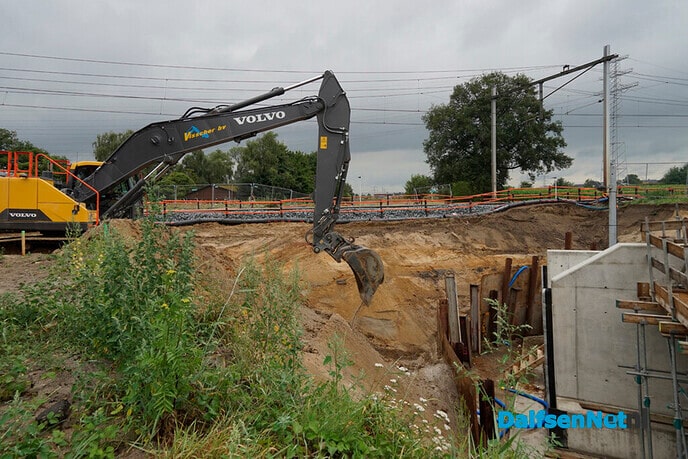 Storten beton plafond fietstunnel Hessenweg - Foto: Paul Scholten